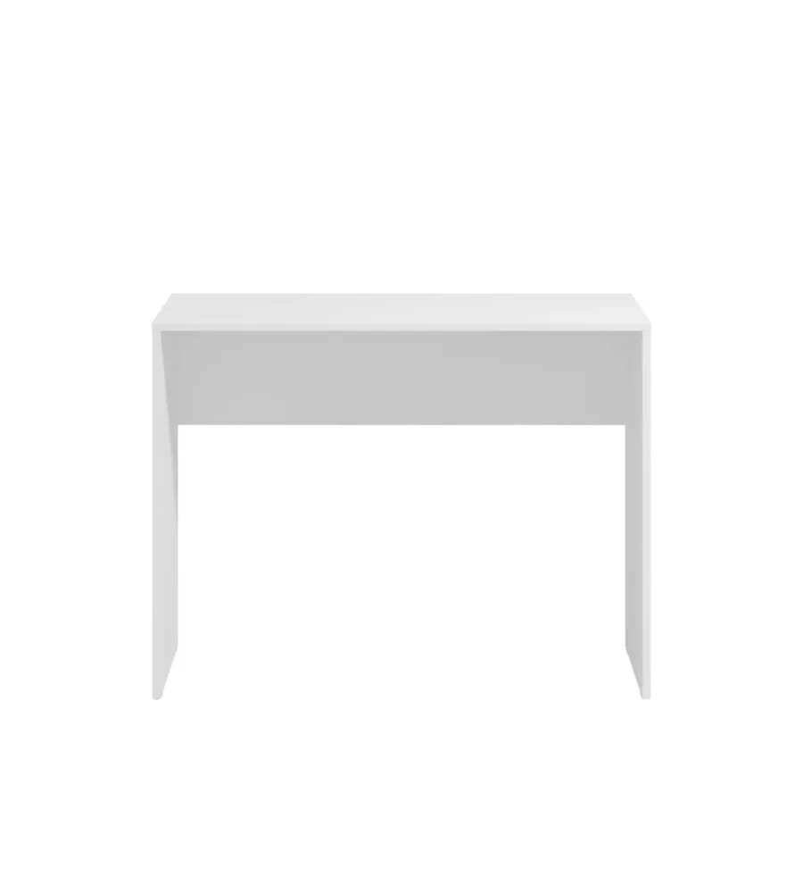 Scrittoio "Basic" bianco opaco 98x45x74 cm