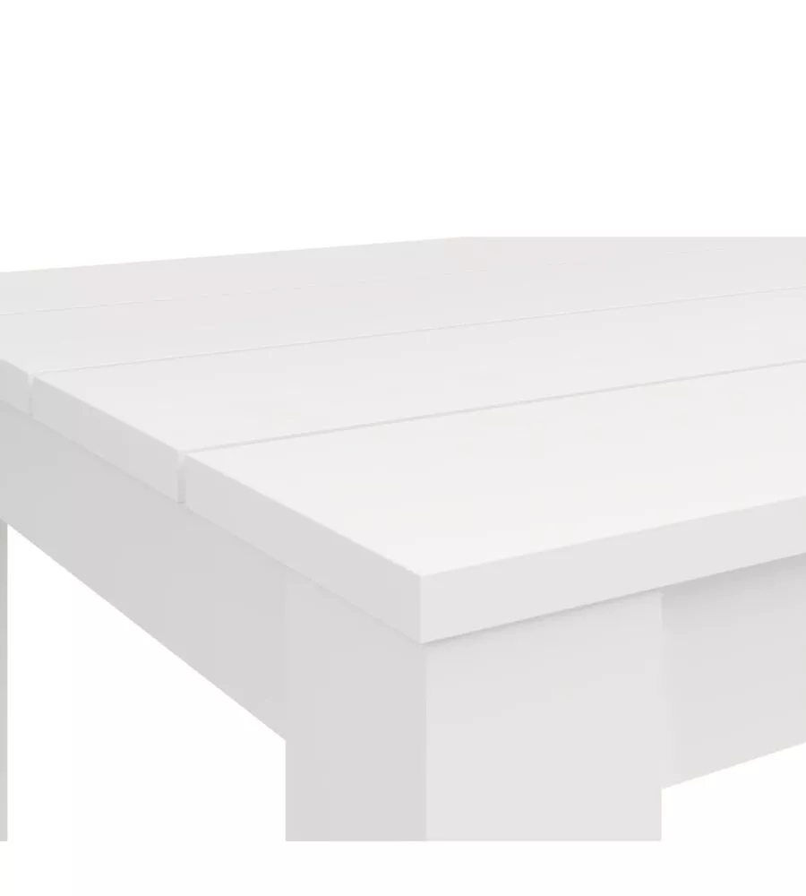 Tavolo "Granada" bianco dogato 135x80 cm