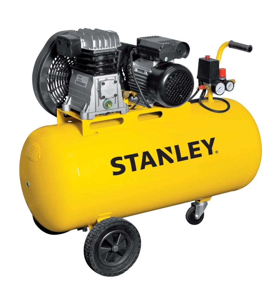 Compressore aria lubrificato Stanley "B 251E/9/100" 100lt 2hp