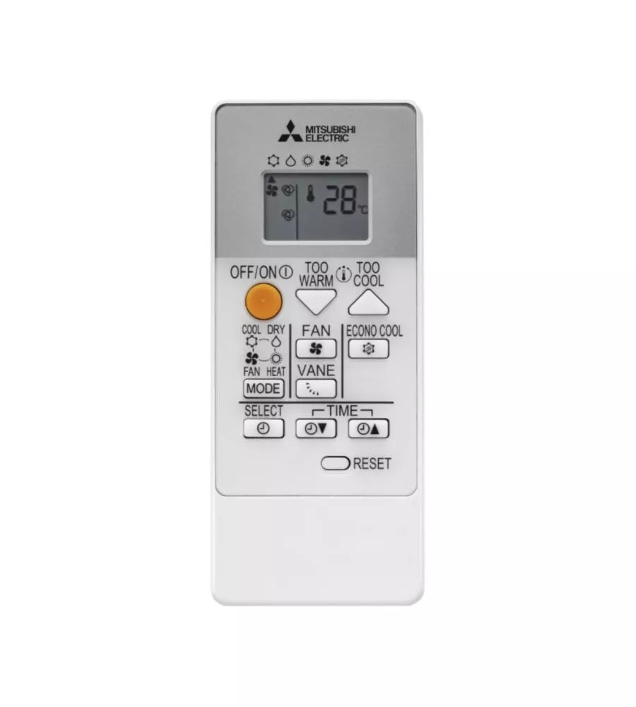 Climatizzatore monosplit Mitsubishi con pompa di calore 12000 BTU