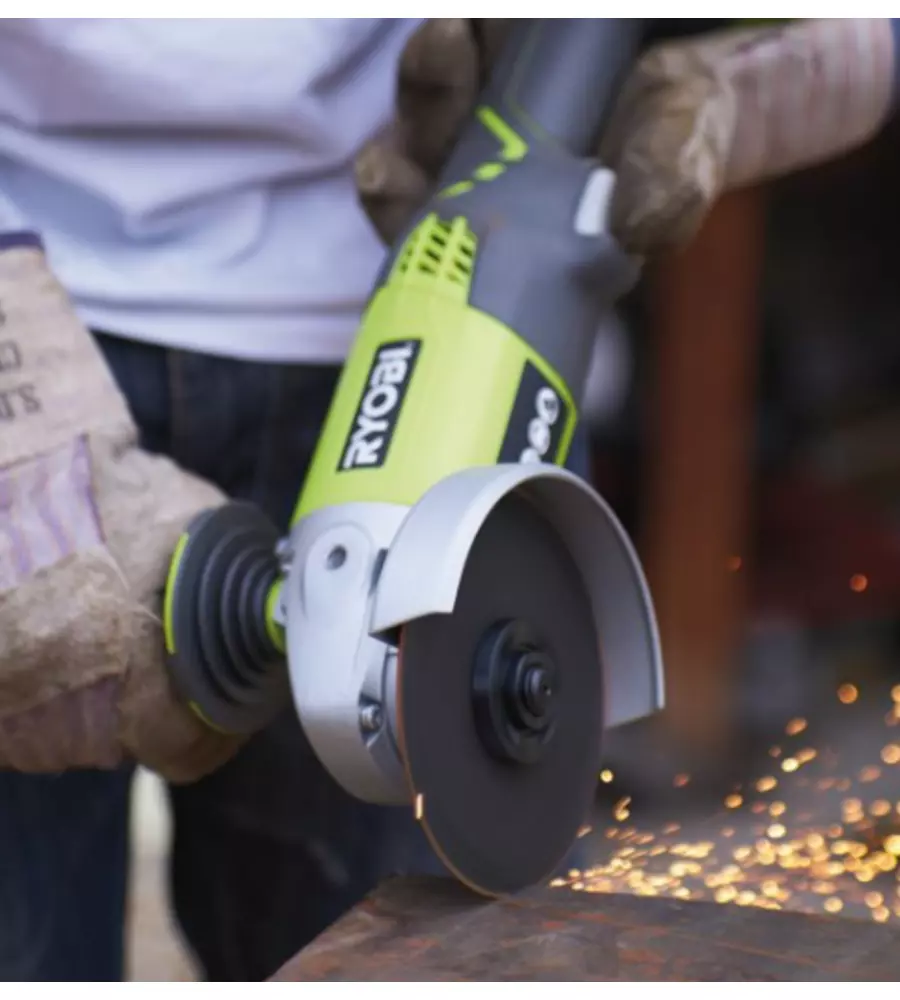 Smerigliatrice Ryobi angolare "R18AG-1X40GP" 18V 1x4,0 AH