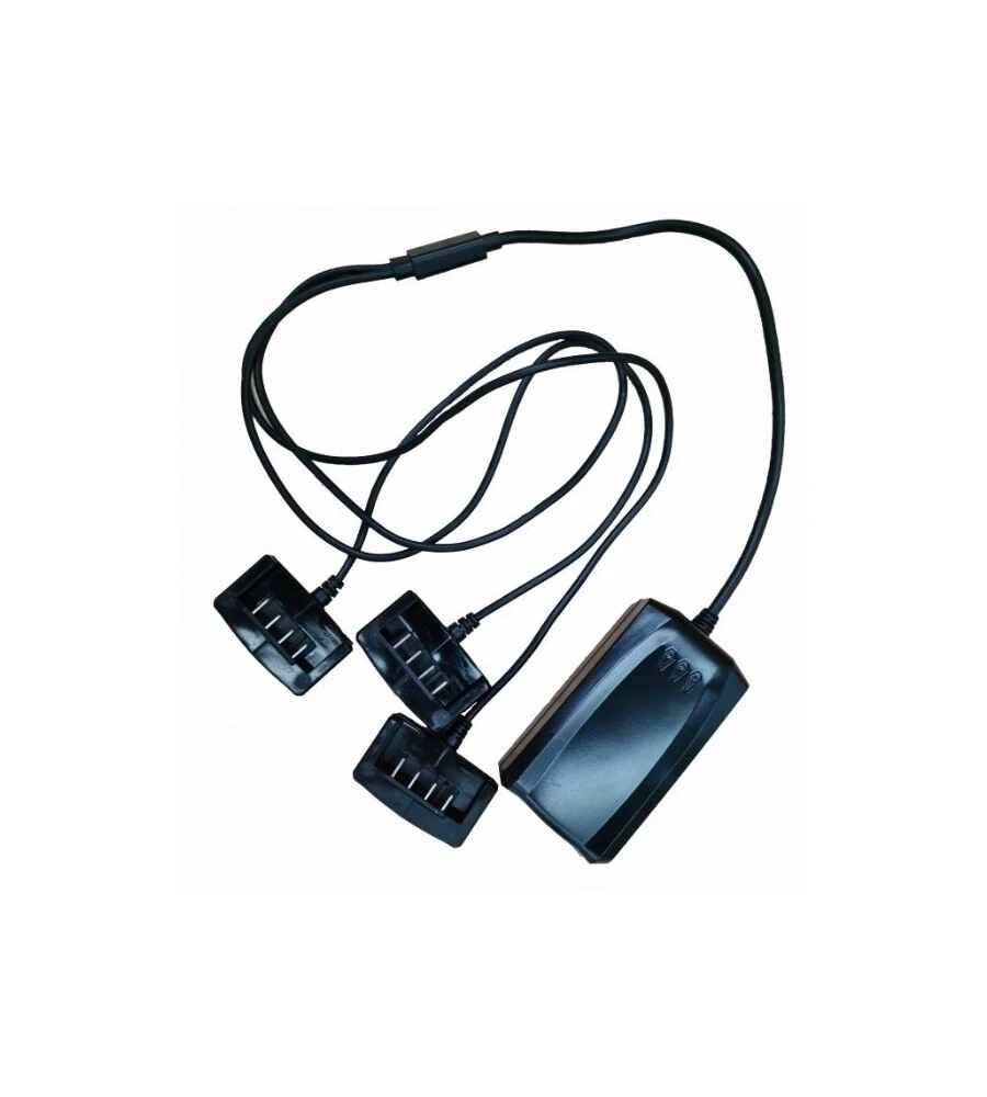 Caricabatterie 3 attacchi Bluebird 21v 5ah - cod. 452130