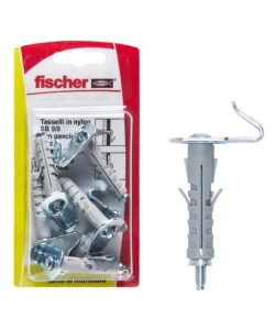 TASSELLI IN NYLON AD ESPANSIONE SB 9/ 9 K   con gancio stampato