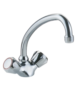 RUBINETTO CUCINA MONOFORO CROMATO PER LAVELLO
