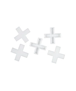 DISTANZIATORI A CROCE 2,5 MM. 200 PZ.