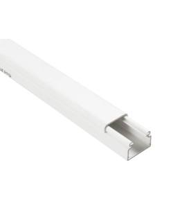 POLY POOL - 2 M CANALE PORTACAVO 20 MM X 15 MM BIANCO