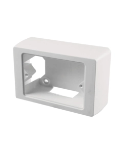 POLY POOL - SCATOLA PORTAPLACCA RETTANGOLARE 92 MM X 63 MM X 42,5 MM IP40 BIANCA