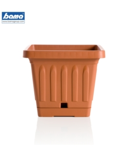 VASO TERRA QUADRATO CM. 40 TERRACOTTA
