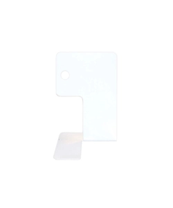 REGGILIBRO IN LAMIERA - 150 X 200 X 155 MM. - BIANCO