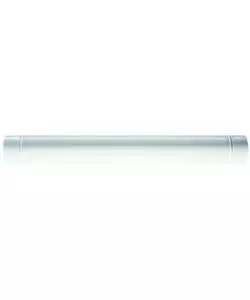 TUBO DRITTO SMALBO IN ACCIAIO SMALTATO VERNICIATO BIANCO, 10X100 CM
