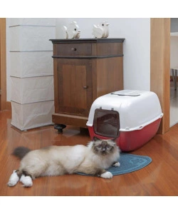 LETTIERA TOILETTE GATTO CHIUSA FERPLAST "PRIMA" ASSORTITI 39,5X52,5X38 CM