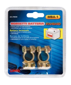 SERIE MORSETTI BATTERIA STANDARD  70030