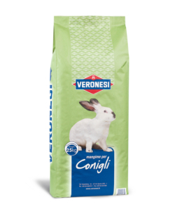 MANGIME CONIGLI DA INGRASSO "900 PLUS" DA 25 KG.