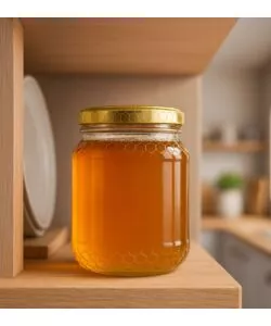 BARATTOLO IN VETRO PER MIELE 500 GR