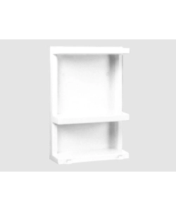 MENSOLA BAGNO RETT.3P CM40
