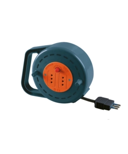 POLY POOL - AVVOLGICAVO 5 M CON SPINA E 2 PRESE 10 A