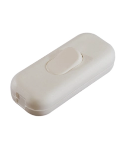 POLY POOL - PULSANTE UNIPOLARE 2 A BIANCO