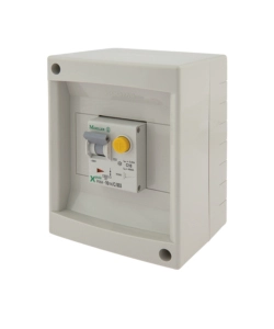 POLY POOL - INTERRUTTORE MAGNETOTERMICO DIFFERENZIALE COMPLETO DI CONTENITORE GRIGIO