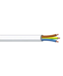POLY POOL - 10 M CAVO H05VV-F 3 X 1 MM² BIANCO
