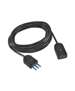 POLY POOL - 5 M PROLUNGA CON SPINA E PRESA 10 A BIANCA