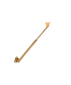 SUPPORTO PER ANTE A RIBALTA - 200 MM. - ACCIAIO OTTONATO