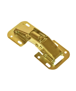 CERNIERE "EASY ON" CON MOLLA - OTTONATA - 2 PZ.