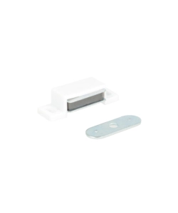 CHIUSURE MAGNETICHE DA APPLICARE - FORZA 4 KG. - BIANCO - 2 PZ.