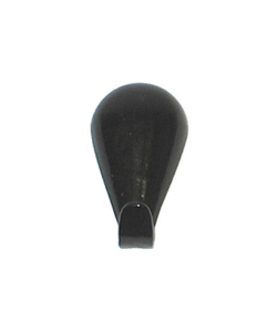 GANCI PER QUADRI "GOCCIA" - 15 X 28 MM. - BIANCO - 5 PZ.