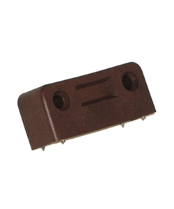 GIUNZIONI D'ASSEMBLAGGIO PER ARMADI - 50 X 21 MM. - MARRONE - 2 PZ.