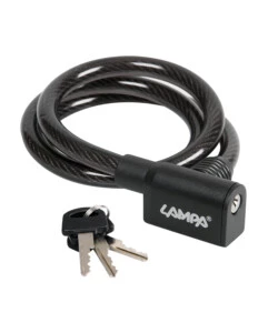 CAVO ANTIFURTOPER BICICLETTA LAMPA "CA-3 " 10 MM 80 CM - 93723