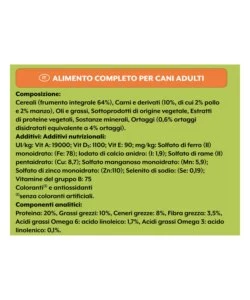 CROCCHETTE PER CANI PURINA FRISKIES "BALANCE" ADULTI DI TUTTE LE TAGLIE CON POLLO, MANZO E VERDURE 4 KG