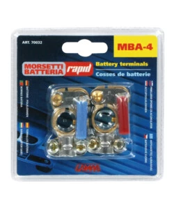 SERIE MORSETTI BATTERIA "RAPID"  70032