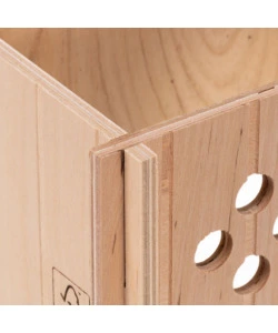 CASETTA PER PORCELLINI D'INDIA IN LEGNO FERPLAST "SIN 4654" 26X17,3X13 CM