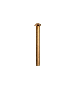 RIBATTINI TESTA TONDA RAME 5 X 25 - 10 PZ.