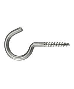 OCCHIOLI APERTI INOX PER LEGNO 3,0X40 MM. - 6 PZ.
