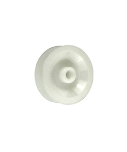 ROTELLA PER FUNI Ø 8 MM. IN POLIAMMIDE BIANCO Ø 65 MM.