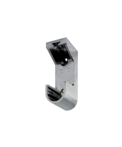 SUPPORTI PLASTICA PER TUBO OVALE - CROMATO - 2 PZ.
