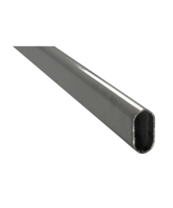 TUBO PER ARMADI OVALE - 90 CM. - CROMATO