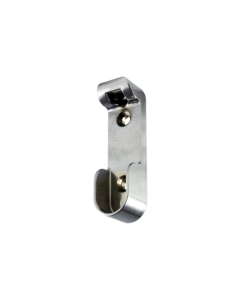 SUPPORTI ZAMA PER TUBO OVALE - CROMATO - 2 PZ.