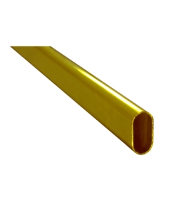 TUBO PER ARMADI OVALE - 90 CM. - OTTONATO