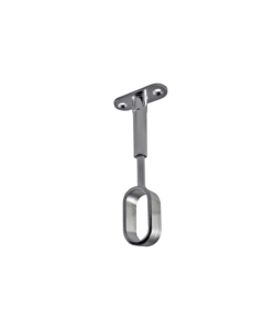 SUPPORTI CENTRALI PER TUBO OVALE - CROMATO