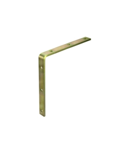 LASTRINE ANGOLARI 140 X 140 MM. - ZINCATE GIALLO - 1 PZ.