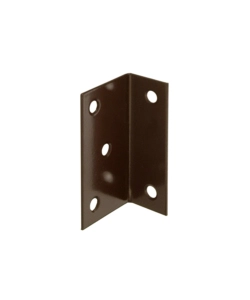 ANGOLARI PLASTIFICATI 75 X 40 X 25 MM. - MARRONI - 1 PZ.
