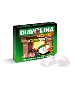 CUBI ACCENDIFUOCO DIAVOLINA 40 PEZZI