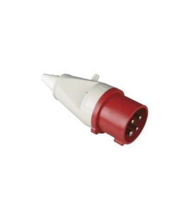 POLY POOL - SPINA MOBILE INDUSTRIALE 16 A 3P+T ROSSA