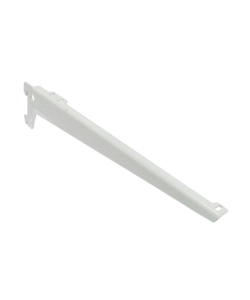 REGGIMENSOLE A 2 GANCI ANGOLATE - 28 CM. - BIANCO