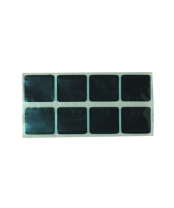 ANTISCIVOLO ADESIVI QUADRATI - 25X25 MM. - NERO - 8 PZ.
