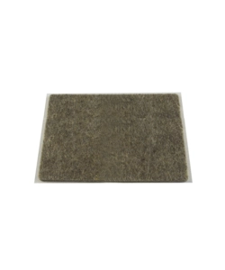 FELTRINI ADESIVI QUADRATI - 100X100 MM. - MARRONE - 1 PZ.