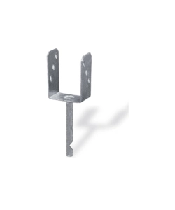 SUPPORTO A "U" PER PALI 71 X 50 X 200 X 150 MM.