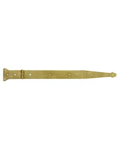 BANDELLA A CERNIERA, PESANTE 300 X 45 X 4,0 MM. - ZINCATO GIALLO